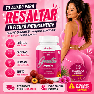 Curvi Gummies® PREMIUM 💃 ¿Quieres curvas que hablen por sí solas?